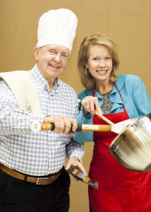John Ed Mathison and Kim Hendrix team up for the Montgomery Cook-Off